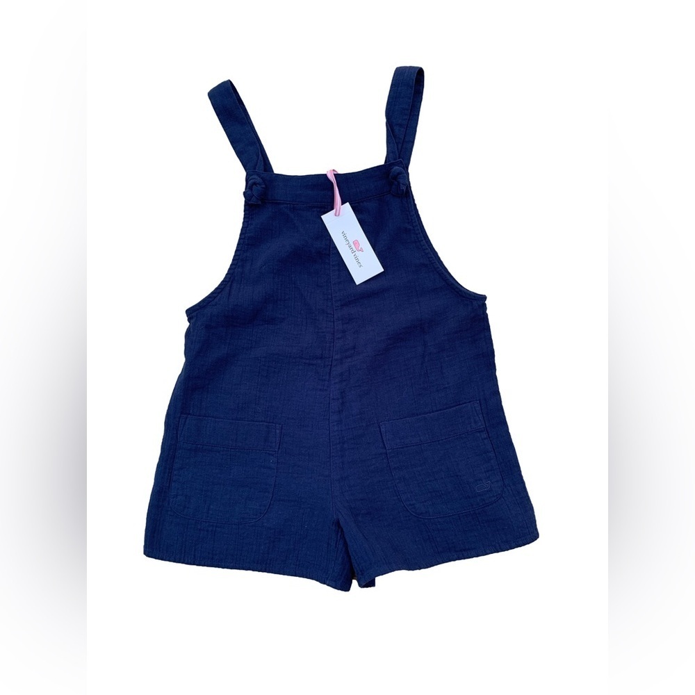 Vineyard Vines NWT Size Small, 7-8, Seastitch Gauze Romper Swim Cover Up